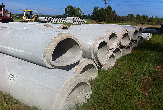 concrete arch pipe - louisiana, qsm photo