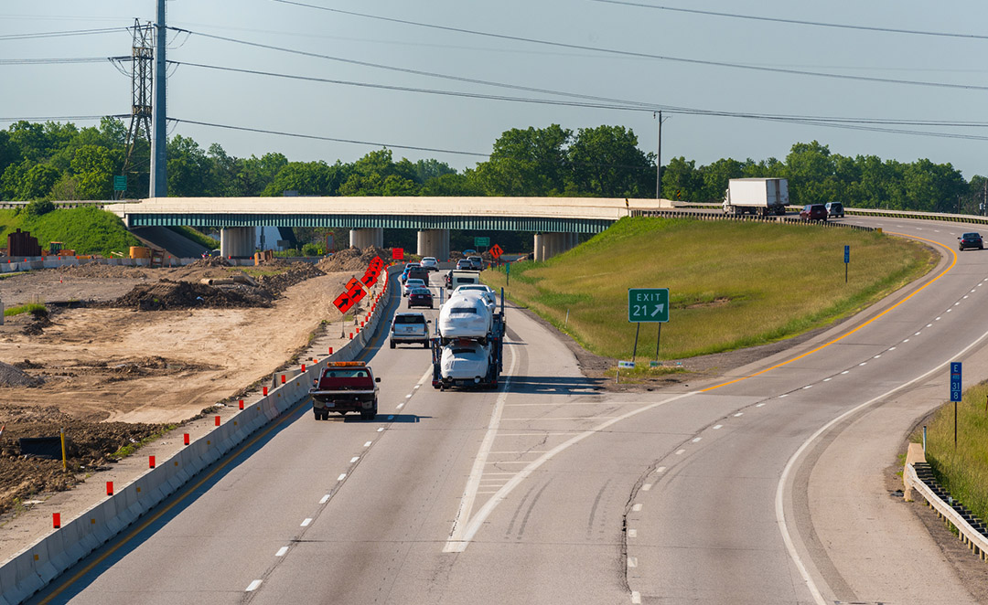 highway widening drainage - qsm photo