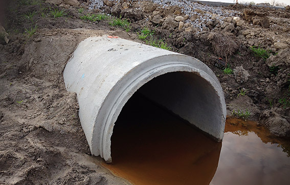 precast concrete drainage photo