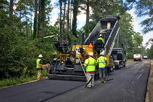 HaTelit® asphalt inlay - paving - QSM photo
