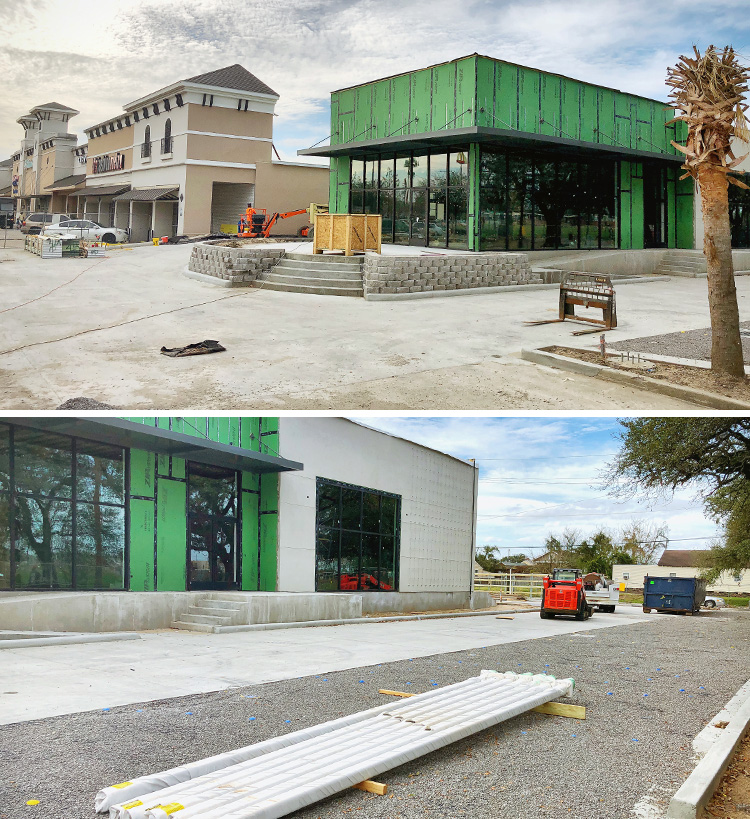 TrueGrid permeable pavers new orleans - claiborne ave starbucks - QSM photo - 2019