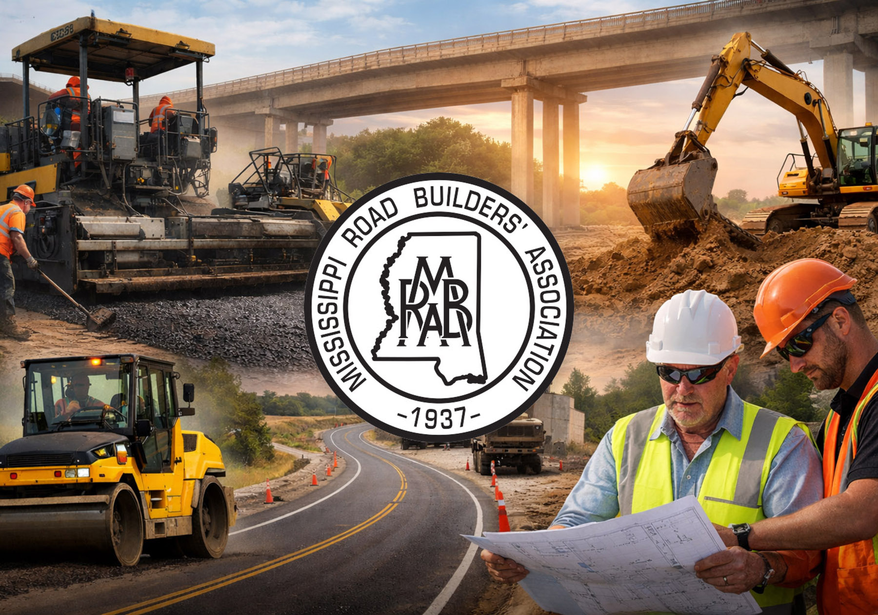 Mississippi Road Builds' Association montage - QSM