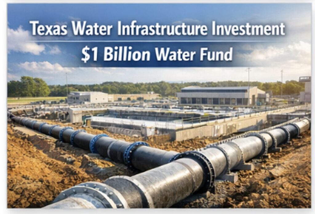 texas water infrastructure development plan