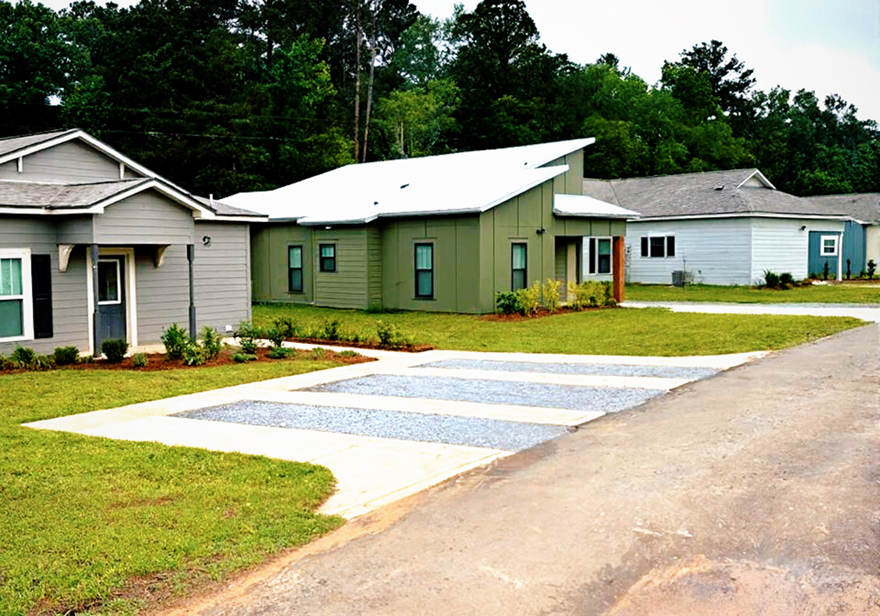 TrueGrid® Permeable Pavers installed in Ruston, Louisiana - photo for QSM